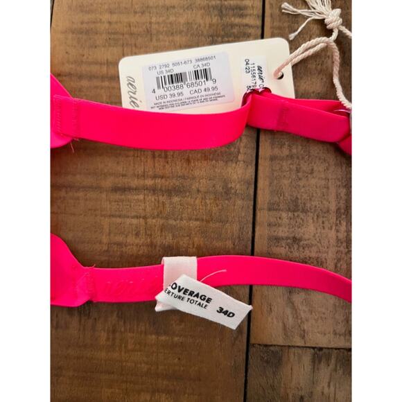 AEIRE Mesh Smoothez Bra's 34 D Full Coverage unlined underwire 2 Pack - Picture 5 of 7